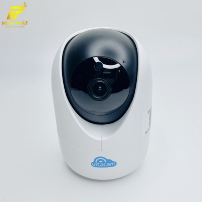 Camera IP Wifi Vitacam C1290 (New 2021) 3.0Mp Ultra HD, Quan Sát Ban Đêm Xoay 360 Độ