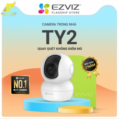 Camera Wifi 2MP EZVIZ TY2 Quay Quét Thông Minh