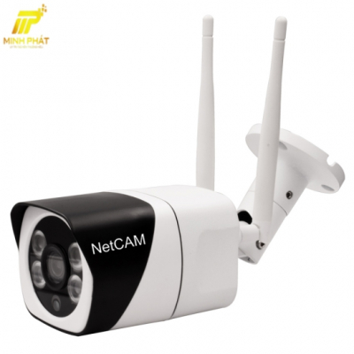 Camera IP Wifi Ngoài Trời NetCAM NTL2.0 Full HD 1080P