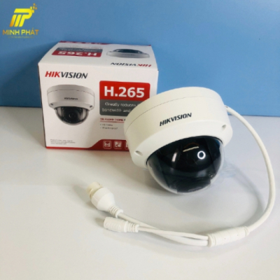 Camera Dome Hồng Ngoại 2.0 Mpx 1080p Siêu Nét Hikvision DS-2CD1123G0E-I (2.8mm)
