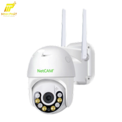 Camera IP Wifi Gắn Ngoài Trời NetCAM STA4.0 (4MP)
