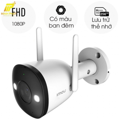 Camera IP IMOU Bullet 2E Ngoài Trời IPC-F42FP-D 4MP 4K
