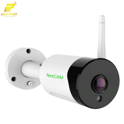 Camera IP Wifi Ngoài Trời NetCAM PT2.0 (1080P) Quay Toàn Cảnh 180º