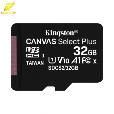 Thẻ Nhớ Kingston SDCS Canvas Select Plus 32GB